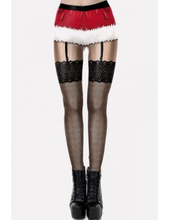 Multi Christmas 3d Print Elastic Waist Sexy Skinny Leggings