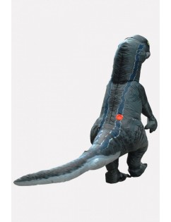 Men Dark-gray Dinosaur Inflatable Adult Halloween Costume