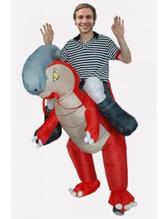 Men Red Ride Vice Dragon Inflatable Adult Halloween Costume